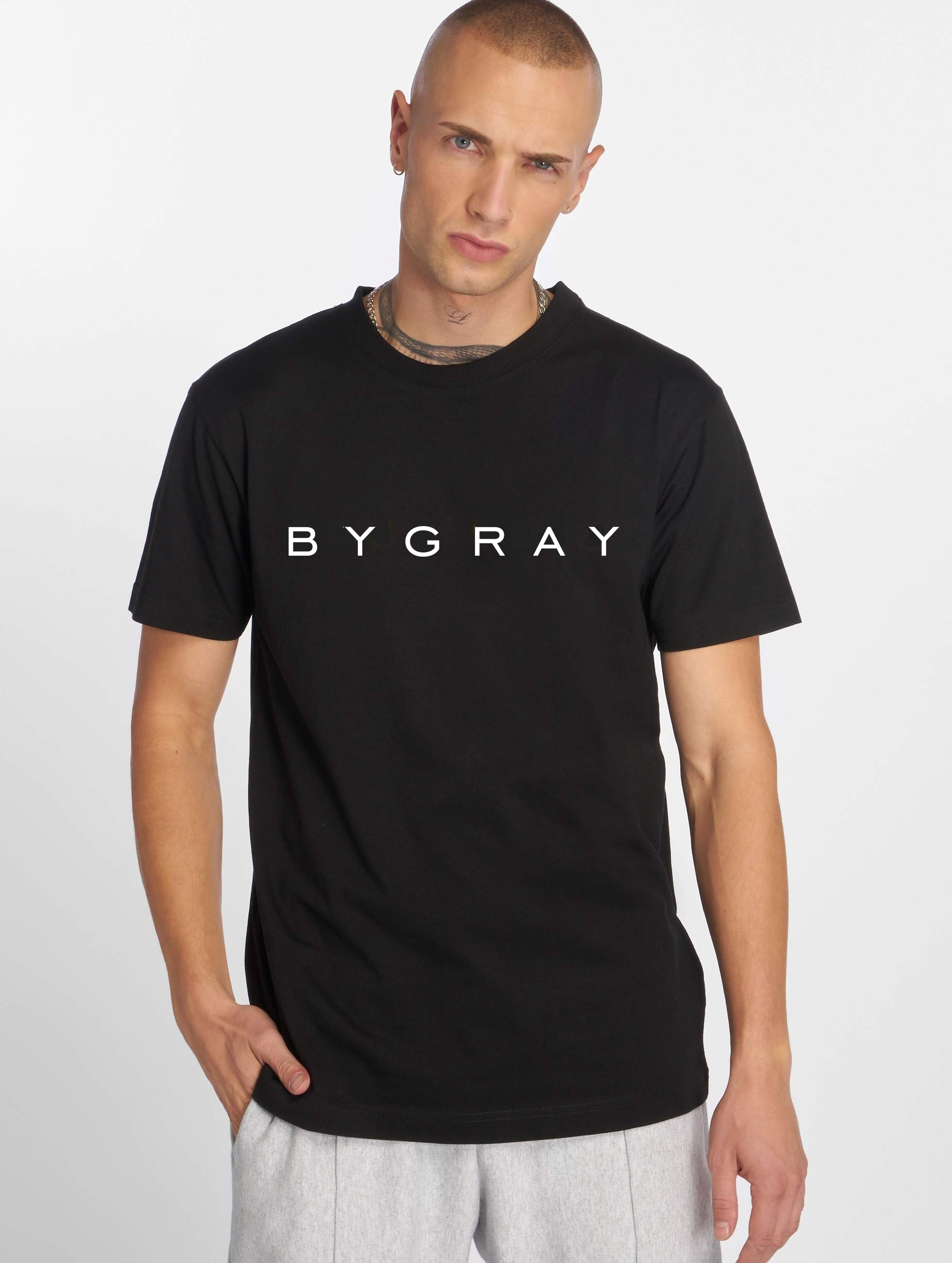 BYGRAY SIGNATURE T-SHIRT BLACK