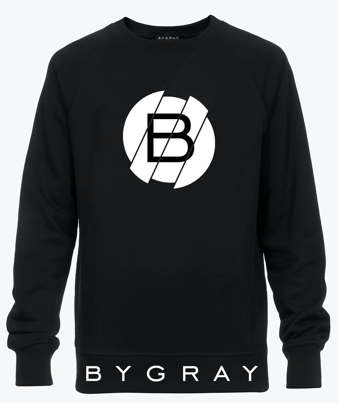 BYGRAY SWEATSHIRT LOGO PATCH BOTTOM BRAND