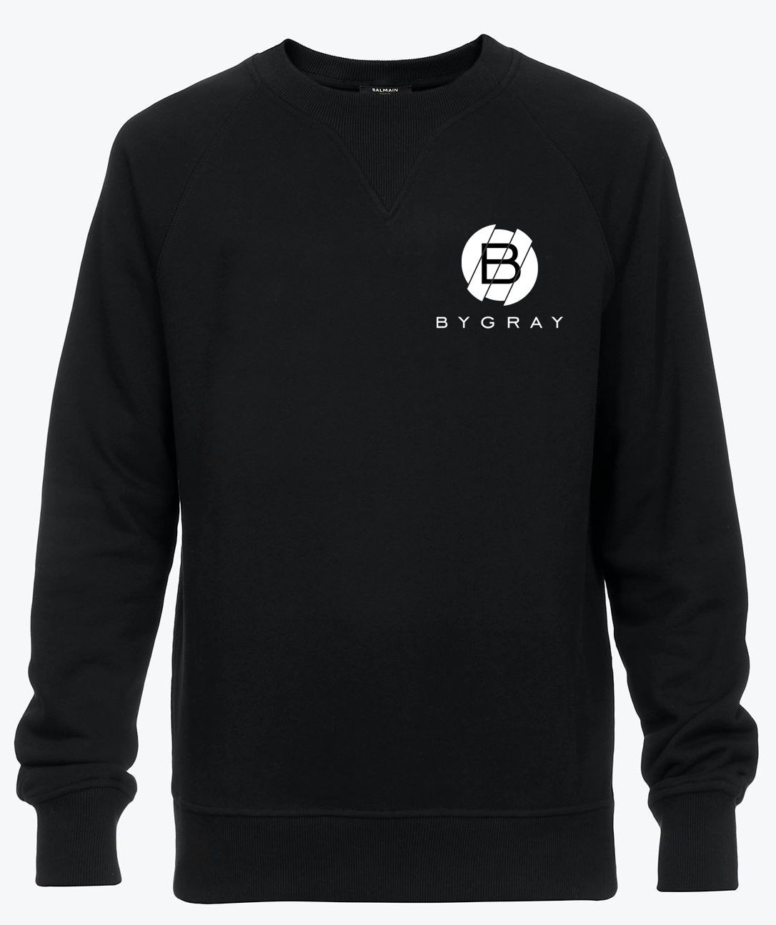 BYGRAY SWEATSHIRT LOGO PATCH